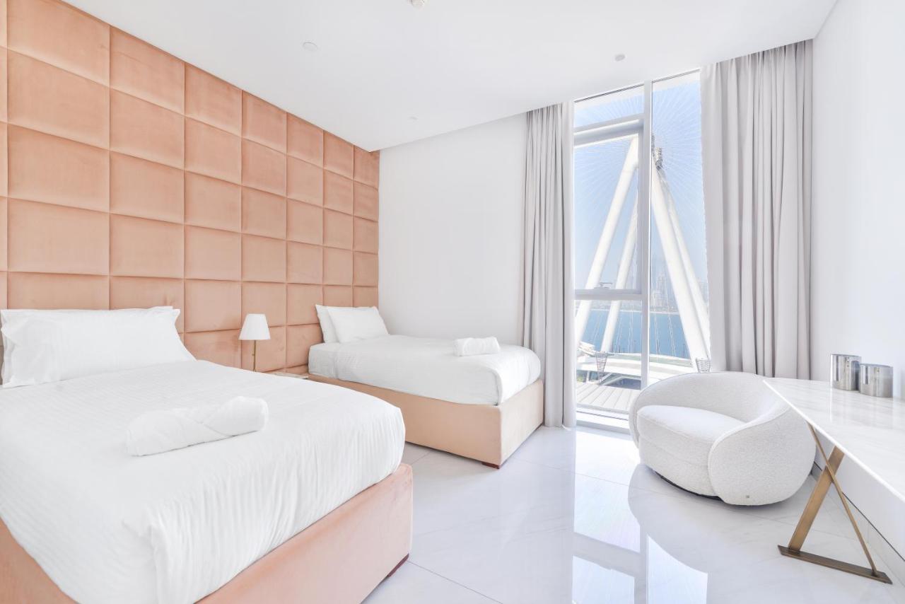 Spectacular 3 Bedroom Condo With Maids Room Facing The Dubai Eye Eksteriør billede