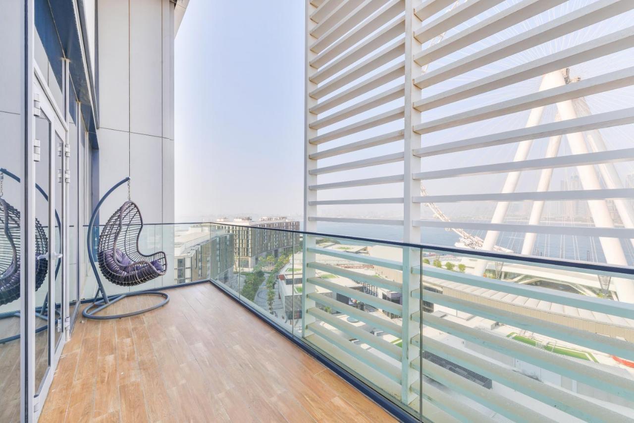 Spectacular 3 Bedroom Condo With Maids Room Facing The Dubai Eye Eksteriør billede