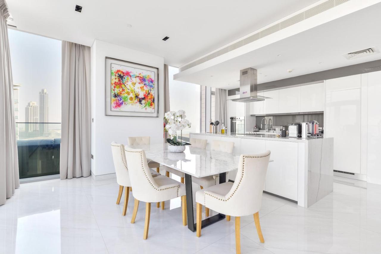 Spectacular 3 Bedroom Condo With Maids Room Facing The Dubai Eye Eksteriør billede
