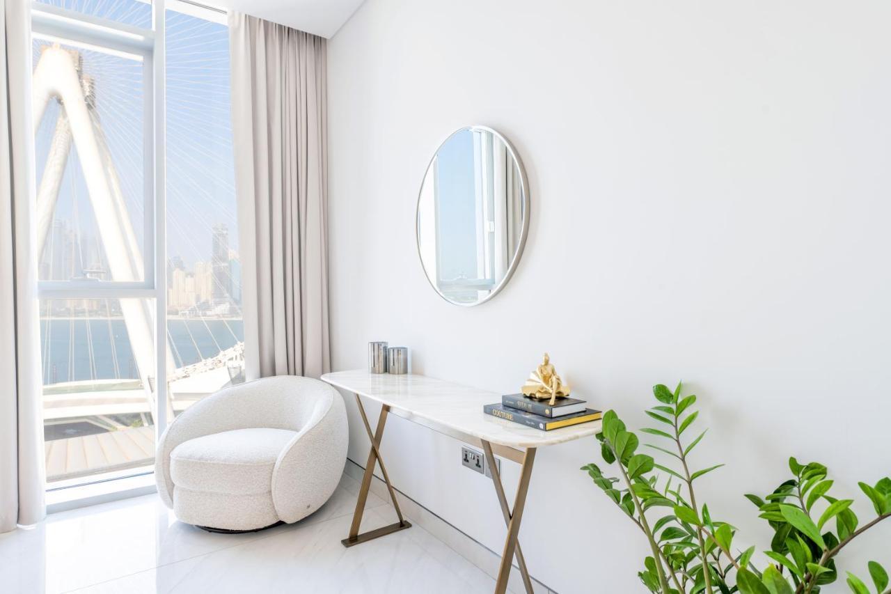 Spectacular 3 Bedroom Condo With Maids Room Facing The Dubai Eye Eksteriør billede