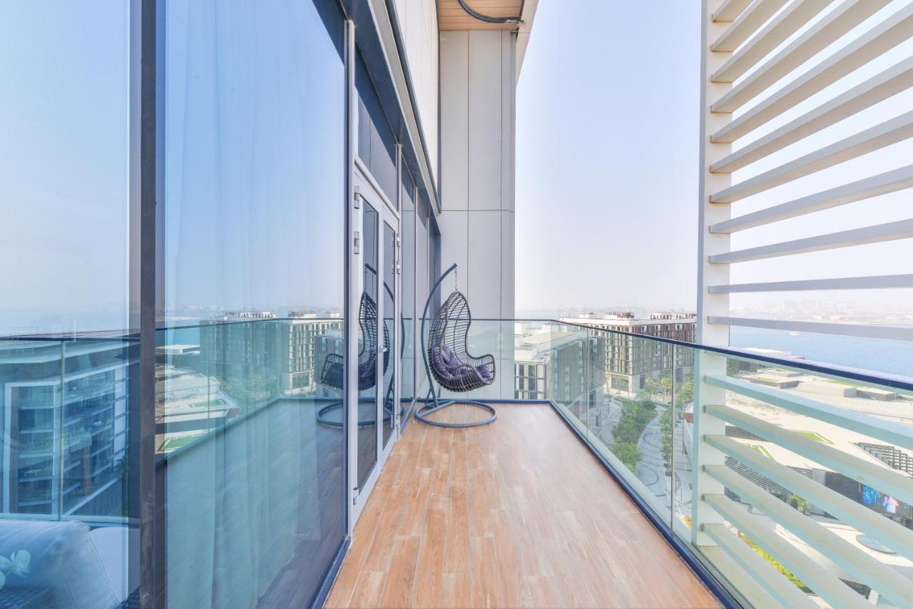 Spectacular 3 Bedroom Condo With Maids Room Facing The Dubai Eye Eksteriør billede