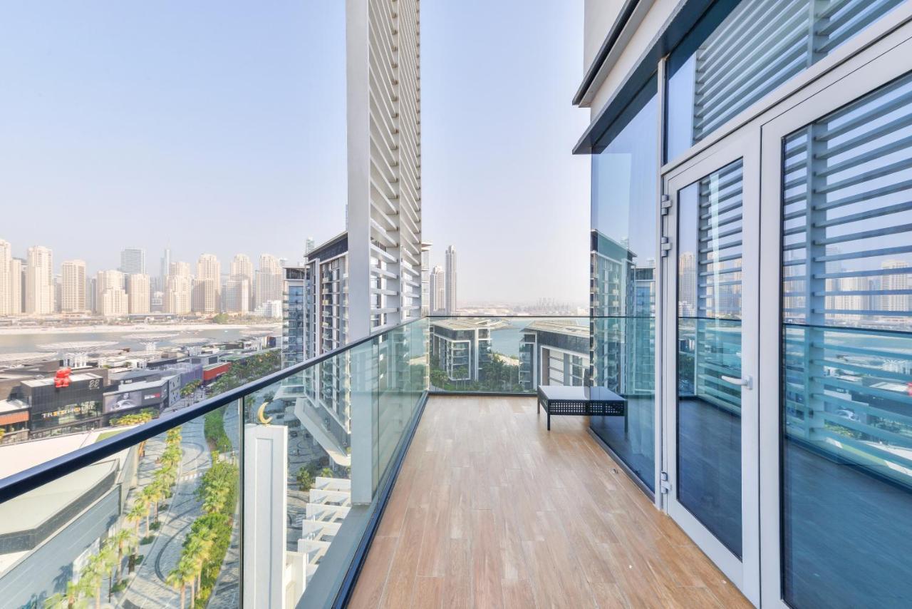 Spectacular 3 Bedroom Condo With Maids Room Facing The Dubai Eye Eksteriør billede