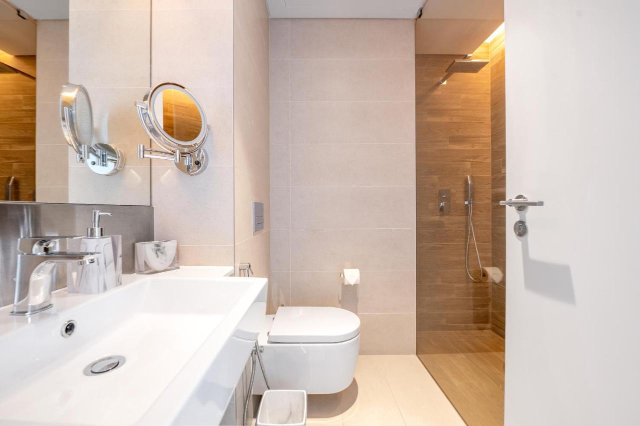 Spectacular 3 Bedroom Condo With Maids Room Facing The Dubai Eye Eksteriør billede